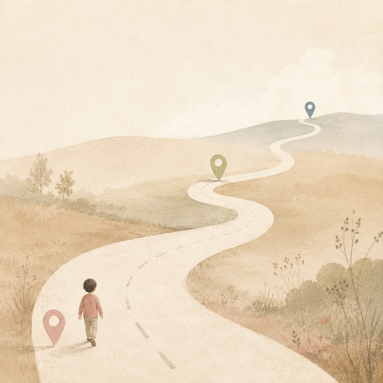 El camino del desarrollo facial y dental: tres etapas marcadas en un camino, desde la infancia hasta la edad adulta